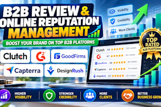 manage and optimize clutch, g2, goodfirms, designrush, capterra