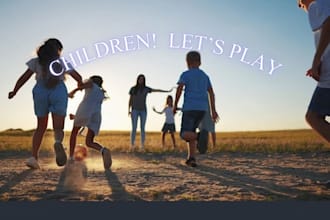 compose and sing youtube intro music, outro song, or podcast kids song