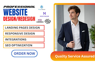 design a saas or fintech landing page and website to promote your app