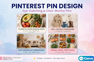 design attractive pinterest pins in canva