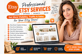 do esty promotion esty store marketing esty sales esty creation esty traffic