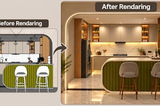 create professional 2d and 3d drawings and renderings