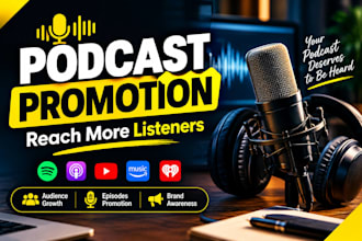 promote your podcast with podcast marketing and audience growth