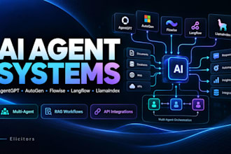 build agentgpt autogen flowise langflow and llamaindex ai agents