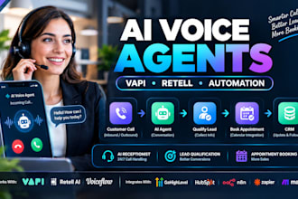 build ai voice agents for calls and appointment booking