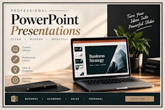 design a professional powerpoint presentation