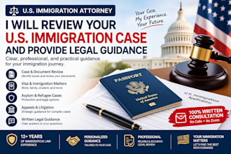 help with US immigration, visa, asylum legal matters
