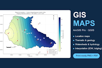 create professional gis maps in arcgis pro or qgis