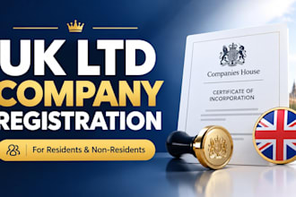 register UK ltd company for non residents and residents
