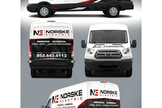 create fleet branding transit van wrap design and commerical vehicle graphics