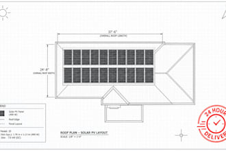create a solar site plan for your permit application in 24 hours