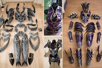 create or modify your cosplay armor pieces