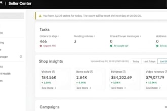 be your tiktok shop VA for product listing and store management