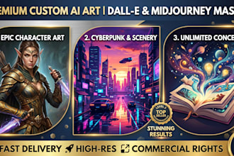 generate or edit any custom ai image, character, or scenery for you