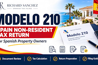 file spain modelo 210 non resident tax return