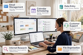 be your reliable virtual assistant for admin tasks