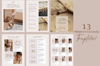 design product catalogue, sell sheet, brochure, booklet and fashion lookbook