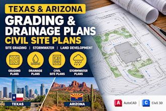 draft texas arizona grading and drainage plans