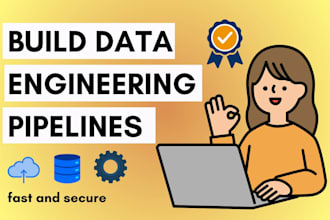 build data engineering pipelines etl on aws, azure, etc