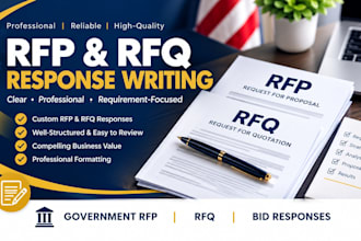 write professional rfp and rfq responses