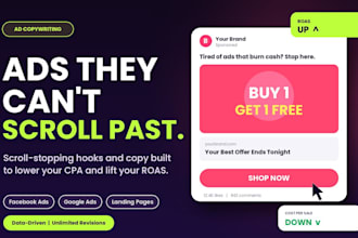 write high converting facebook ad copy and instagram ads