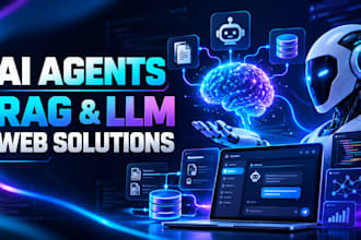 develop ai agents rag and fine tuned llm web apps