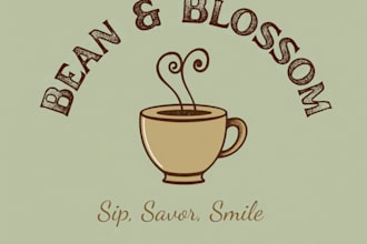 make you a custom, clean and professional digital logo which come in a png file