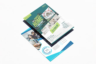 design a professional flyer, postcards, and eddm postcards