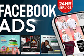 design professional facebook ads and social media ad creatives