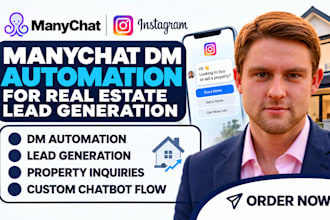 manychat dm automation for real estate lead generation