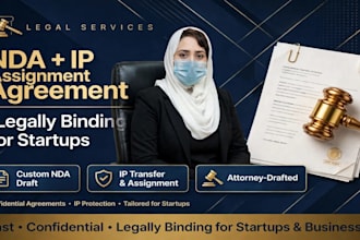 draft nda and intellectual property assignment contracts
