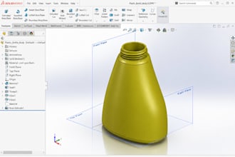 do 3d plastic cad for consumer products and snap fit assembly, ready 3d printing