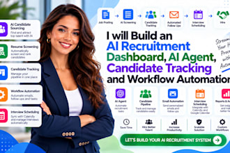 build ai recruitment dashboard ai agent candidate tracking workflow automation
