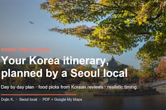 plan your korea trip as a seoul local with a day by day itinerary