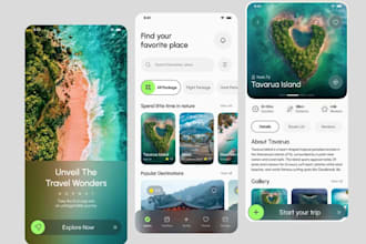 create city tour app, tourism app, travel app