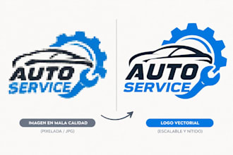 vectorize logo and image