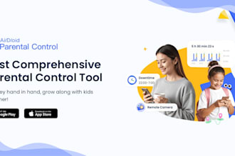 develop school, hospital, babysitting and parental control management app