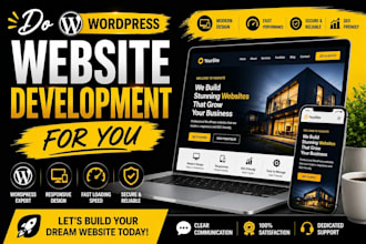 build wordpress website development