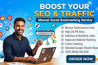create social bookmarking submissions manually