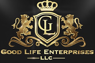 make a luxury heraldic crest, emblem and royal logo