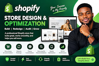 shopify store design, shopify store redesign, shopify audit, store optimization