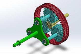 do 3d cad modeling, assembly and technical drawings in solidworks