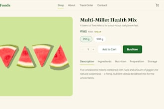 build a custom ecommerce store with admin dashboard