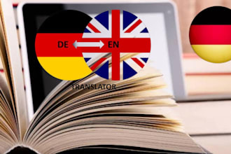 translate and format technical user guides between english and german