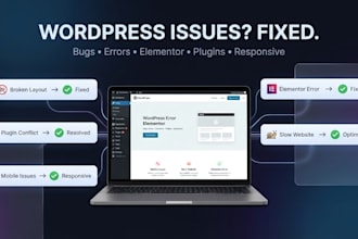 fix wordpress bugs, errors, and layout issues