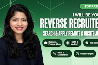 be your reverse recruiter for remote and onsite jobs
