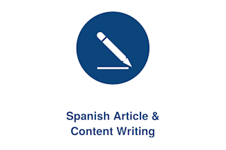 write engaging articles and content in spanish