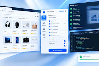 build rpa browser extensions and advanced workflow automation scripts