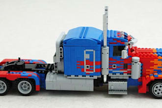 design custom lego moc mech, car in bricklink studio with xml part list and pdf