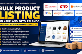 do bulk listing on kaufland, otto, zalando and other european kaufland ads